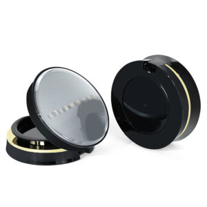 Magnetic Round Shape Air Cushion Case Makeup Foundation Packaging Plastic BB Cushion Container 15g Powder case