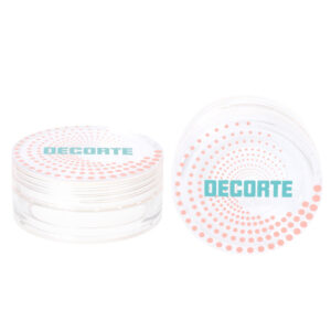 Transparent Round 12g Classic Plastic Foundation Packaging Powder Box Foundation Highlighter Loose Powder Container with Sifter