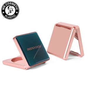 10g Rectangle square with Mirror Empty Flip Cap Press Powder Bottle Foundation Container Cosmetic Compact Powder Packaging case