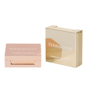 8g Rectangle square Clasp Empty Double Layer Custom logo Press Foundation Box with Mirror Powder Compact Powder case Packaging