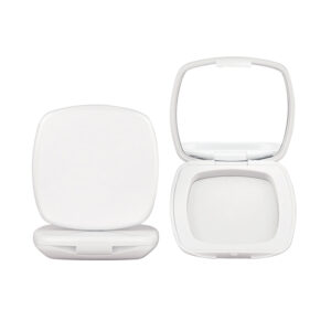 8g square Shape Private Label Empty Plastic Makeup case Powder Container Cosmetic Foundation Packaging Compact Powder Cases Box