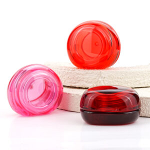 Fwee Foreign Trade Cute Semi-circular Airtight Lip Mask Jar 5g Transparent Mini Lip Mud Lip Mask Blush Portable Packaging Box