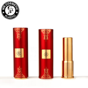 Customizable Logo Plastic Chapstick Tubes 3.5g Empty Lip Balm Container with Spring Press Lipstick Tube for Cosmetics