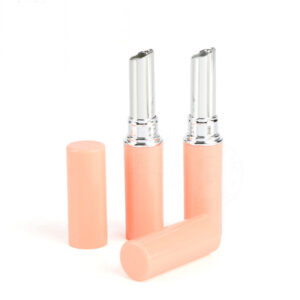 Round Plastic Oblique 11.1mm Lipstick Tube 1.5g Private Label Chapstick Container Lip Oil Balm Tubes Empty Lip Balm Packaging