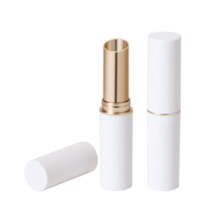Wholesale 11.1mm 3G Empty Plastic Lipstick Container Customizable Logo Color Recyclable Screen Printing Chapstick Makeup