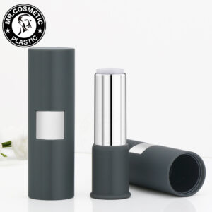 Customizable 3.5g Plastic Chapstick Lip Balm Containers Empty Lipstick Tube with Switch for Cosmetics